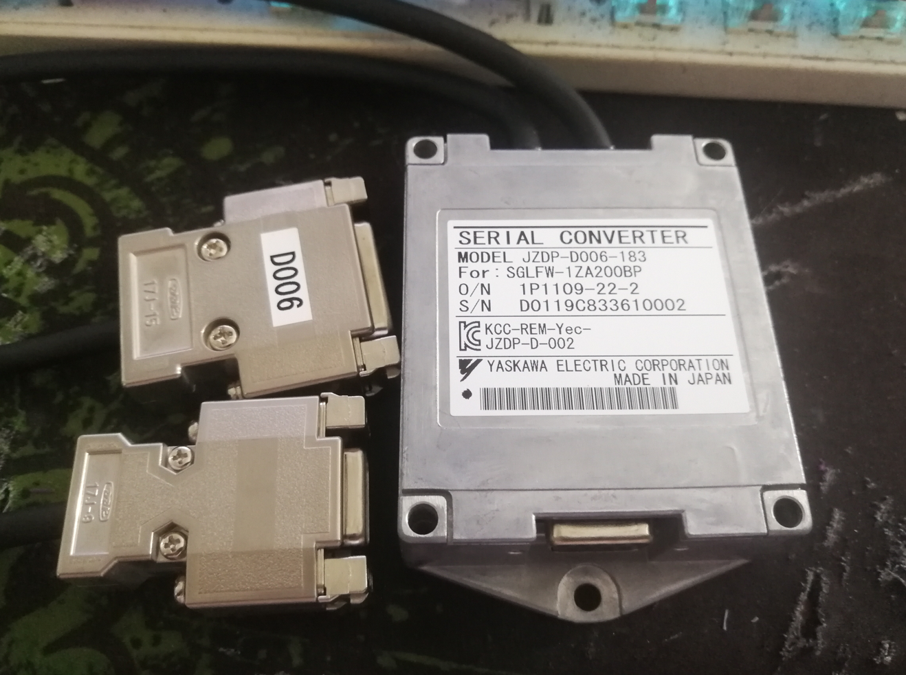 JZDP-D006-183   SGLFW-1ZA200BP  安川全新原装转换器