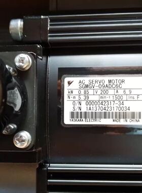 SGMGV-09ADC6C/61/ADA21安川伺服电机 下单请询价 正品质保一年