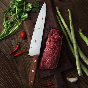 正品百年利西餐牛刀水果刀厨师专用刀具料理水吧多功能寿司分刀