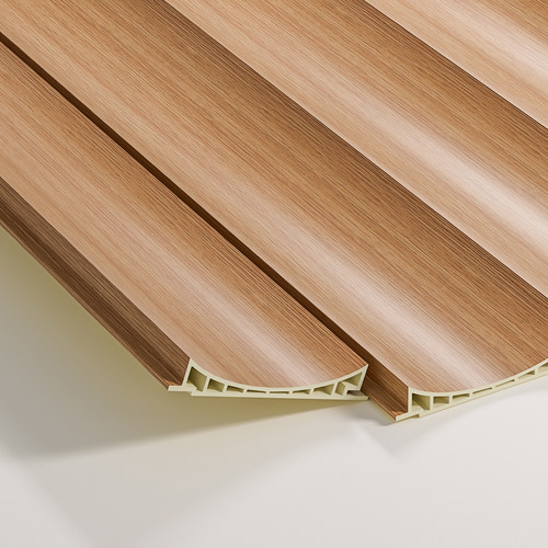 生态木竹木纤维内圆弧形格栅板