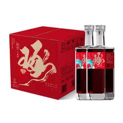 五朵山黄酒10年陈半甜醇厚15度500mlX6瓶箱装河南南阳镇平特产