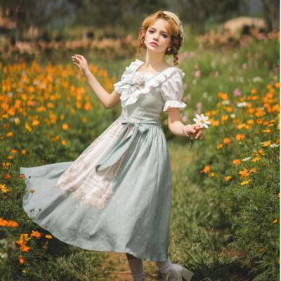 【缇莱特的邀请函】春日花语 意向金Lolita优雅CLA田园美式乡村