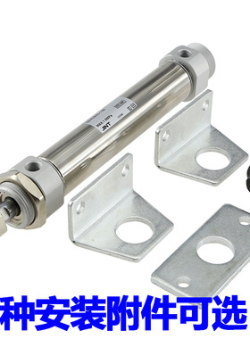 气动不锈钢迷你气缸CDM3L 3F CDM3B20-75Z 150 CM3B20-25/50/100Z