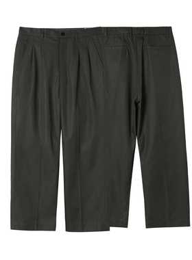 ACE浮生出品夏日特定强捻SUPIMA棉双褶复古宽松灰色西裤休闲裤