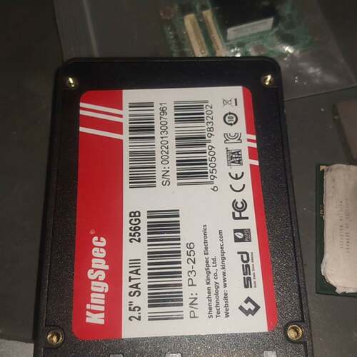 可维修金胜维KingSpec 256GB 2.5寸SATAIII固议价