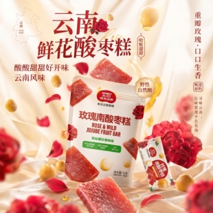 酸枣糕哈妮甜甜云南特产玫瑰南酸枣糕孕妇儿童小吃健康零食蜜饯