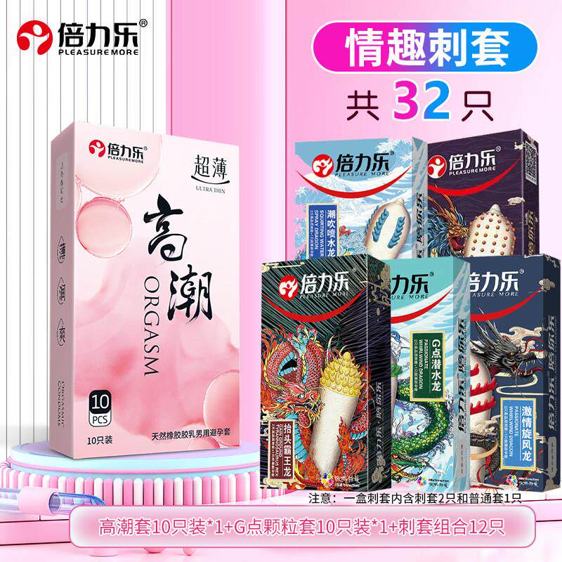 倍力乐安全避孕套玻尿酸超薄旗舰店正品高潮女士刺激男用阴蒂bytt