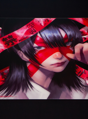 Kanami Sai 2 润滑涂层玻璃鼠标垫 超薄1.5MM定制硅胶顺丰包邮