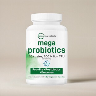 Mega 200 Billion CFU成人益生菌肠胃保健酶复合物 Probiotics