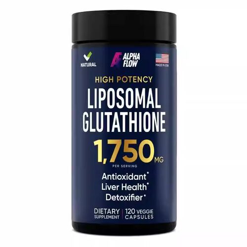 美国代购脂质体谷胱甘肽+维生素C和磷脂Liposomal Glutathione120