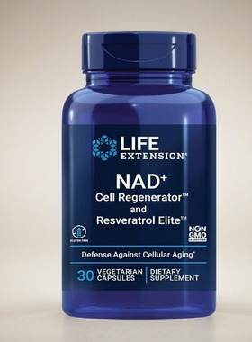Life Extension NAD+ Cell Regenerator反式白藜芦醇槲皮素漆黄素