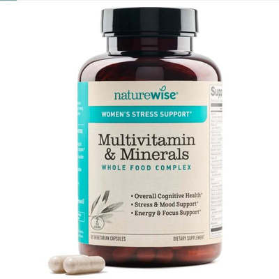 NatureWise Multivitamin女士复合维生素Stress 复合B族压力缓解