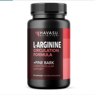 L-Arginine Pine Bark Nitric Oxide耐力恢复男性L-精氨酸松树皮