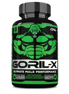 GORIL-X Testosterone Booster男性增强角质山羊草玛咖根东革阿里