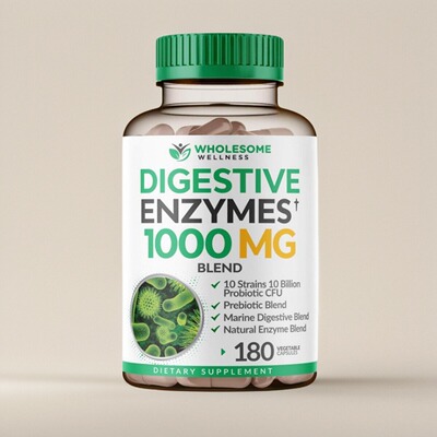 消化酶肠胃多种酶含益生菌保健