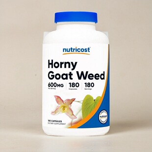 美国角质山羊草胶囊Nutricost Horny Goat 男士保健品健康180粒