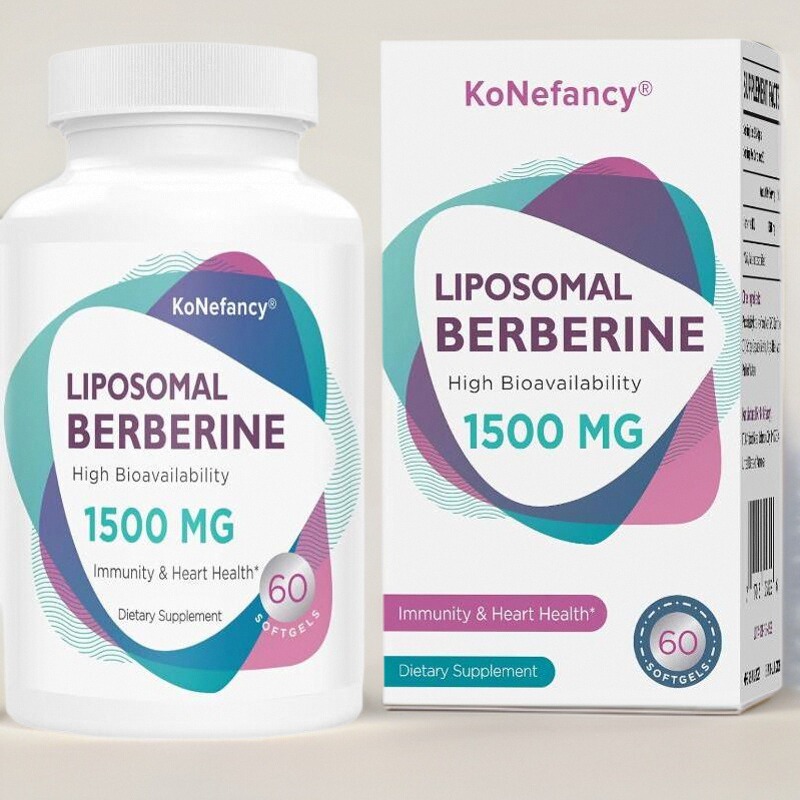Berberine HCL脂质体Liposomal黄连素男士女性血糖控糖体重管理