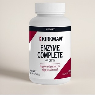 Kirkman DPP Complete 成人完整酶胶囊120粒 广泛消化酶Enzyme