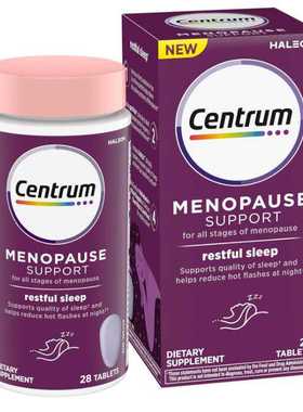 美国女士中老年Restful Sleep Menopause情绪睡眠帮助28粒更年症