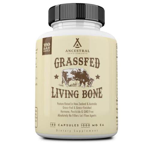Ancestral Supplements Grass Fed Beef Living Bone 180粒
