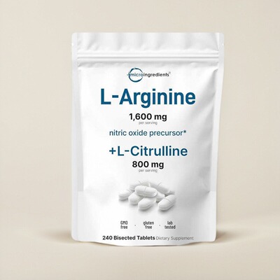 美国精氨酸瓜氨酸  L-Arginine+ L-Citrulline肌肉能量及心脏保健