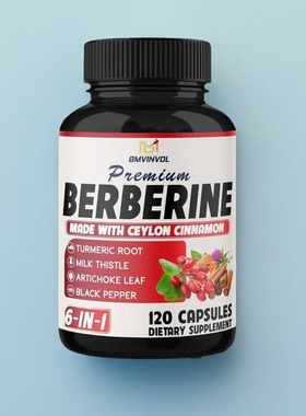 美国成人血糖保健盐酸小檗碱Ceylon肉桂水蓟姜黄朝鲜蓟Artichoke