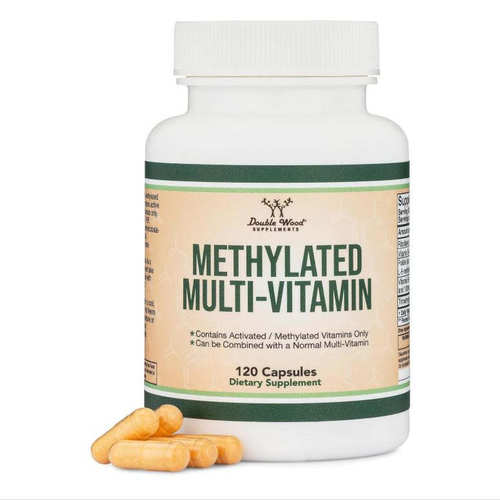 美国代购成人基化B复合物Methylated Multivitamin120粒TMG保健