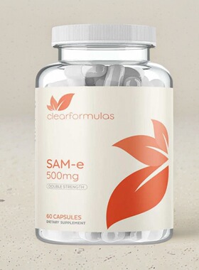 美国代购Bioactive SAM-e 500mg成人关节情绪保健60粒高活性SAM-e
