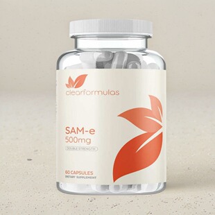 美国代购Bioactive SAM-e 500mg成人关节情绪保健60粒高活性SAM-e