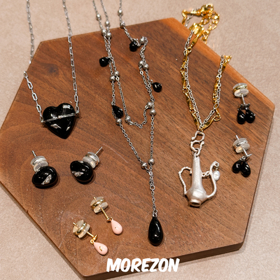 MOREZON【Hanying】设计师手工潮人时尚个性小众高级感精致项链女