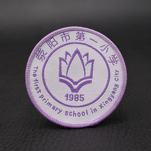 布校徽学生魔术贴别针徽章定做
