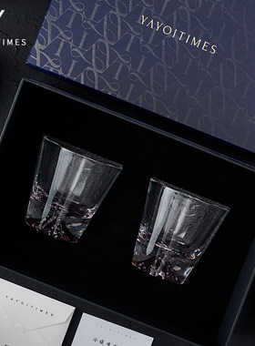 弥生时代高级玻璃威士忌杯