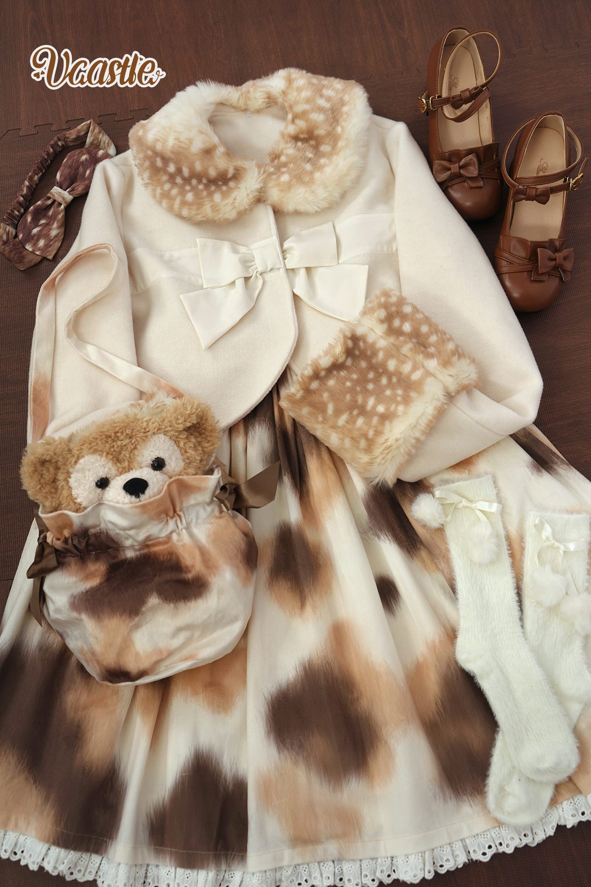 【真空城堡】原创-冬日礼盒-lolita短外套含羊毛冬季大衣