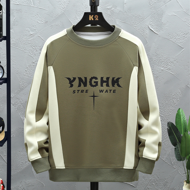 春秋新款休闲薄款长袖卫衣男