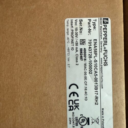 倍加福编码器ENA58PL-S10CA5-0013B17-RH2 现货原装正品