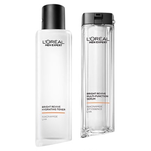 L＇oreal/欧莱雅男士耀亮白精华套装