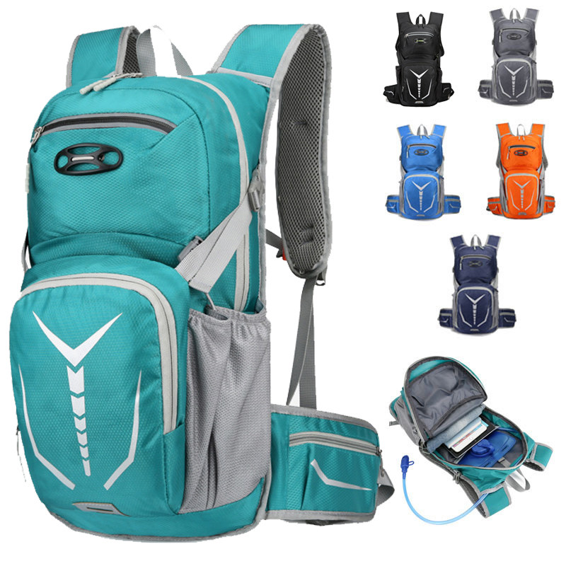 2025新款骑行双肩背包男女防水自行车背包18L水袋背包多功能运动,运动包/户外包/配件,双肩背包,淘宝优惠券,粉丝福利购,淘宝优惠卷