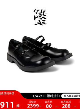 CAMPERLAB看步男女同款Mil 1978新款平底浅口单鞋法式玛丽珍鞋