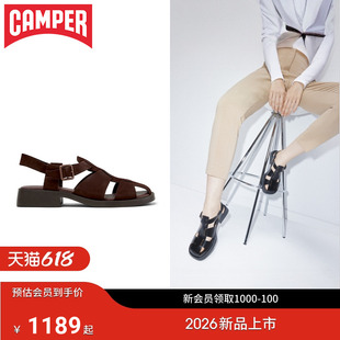 【新品】Camper看步女鞋Dana时尚舒适夏季鞋通勤日常罗马凉鞋