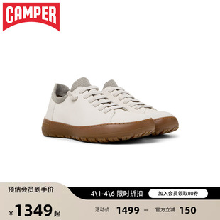 舒适平底圆头皮鞋 Camper看步女鞋 百搭休闲鞋 时尚 Peu Serra新款
