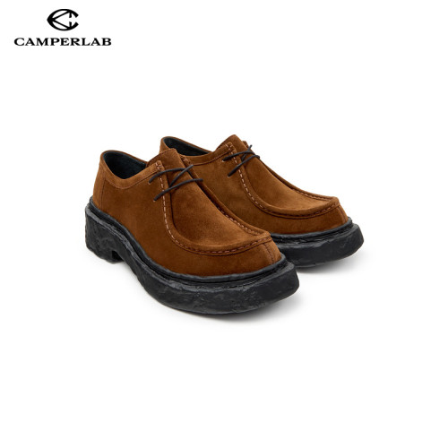 【新品】CAMPERLAB看步男女鞋Vamonos复古商务皮鞋休闲增高德比鞋
