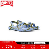 轻便休闲沙滩凉鞋 Camper看步女鞋 夏季 踩屎感凉鞋 Kobarah Flat新款