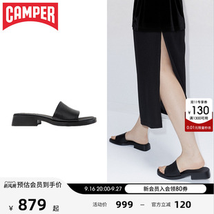 【新品】Camper看步女鞋Dana优雅低跟凉鞋夏季舒适透气拖鞋