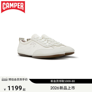 【新品】Camper看步女鞋Right Nina通勤日常休闲鞋白色百搭板鞋