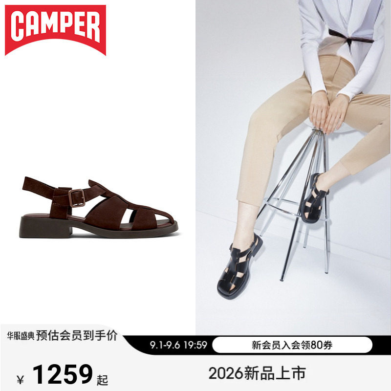 【新品】Camper看步女鞋Dana时尚舒适夏季鞋通勤日常罗马凉鞋图片