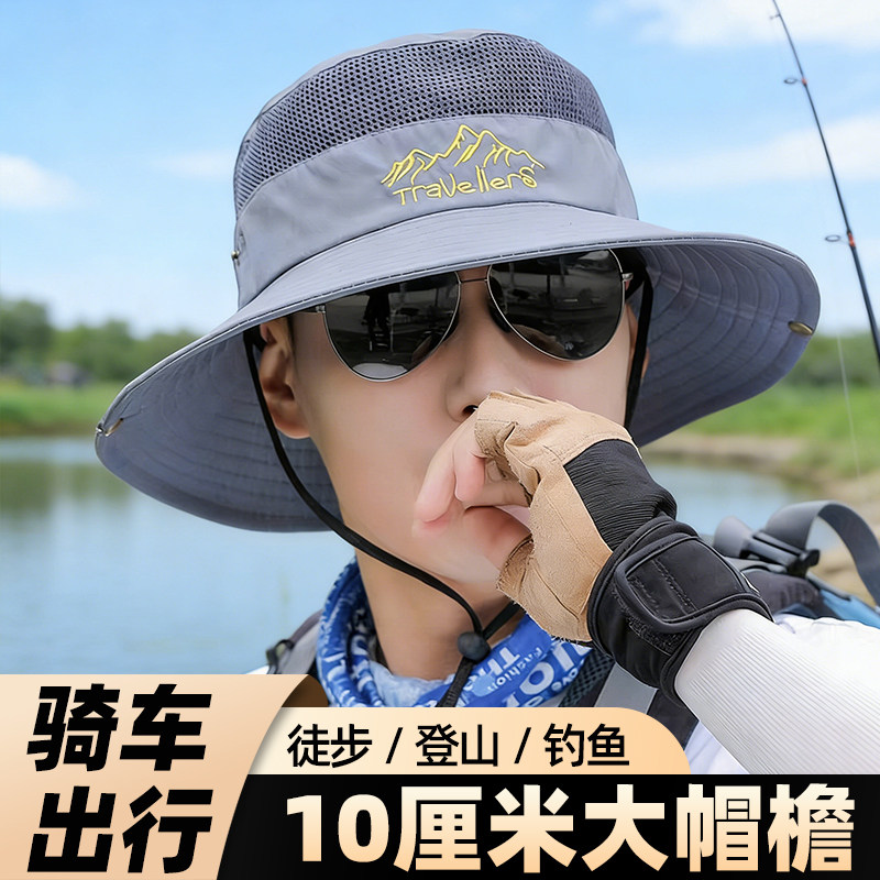 帽子男士夏季新款防晒牛仔遮阳帽