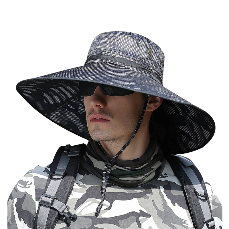 登山帽渔夫帽男夏季户外