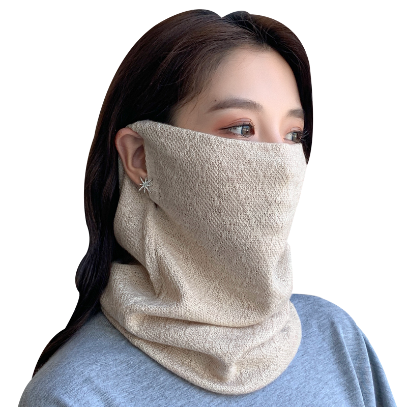 挂耳脖套女士百搭护加厚防寒面巾