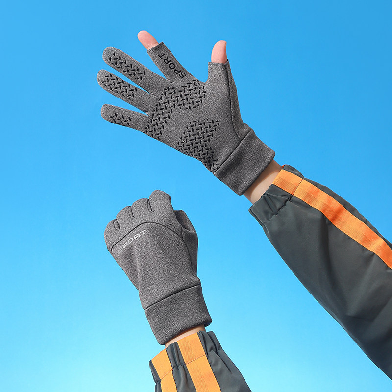 手套户外登山男冬季专业骑行保暖防风可触屏电动摩托车女防寒手套