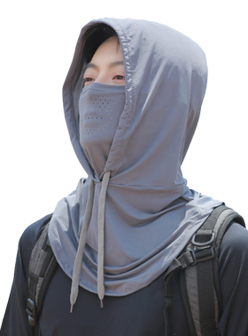 防晒面罩男女遮阳全脸骑行运动